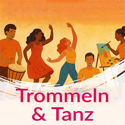 Trommeln und Tanz mit Kiran und Shiva