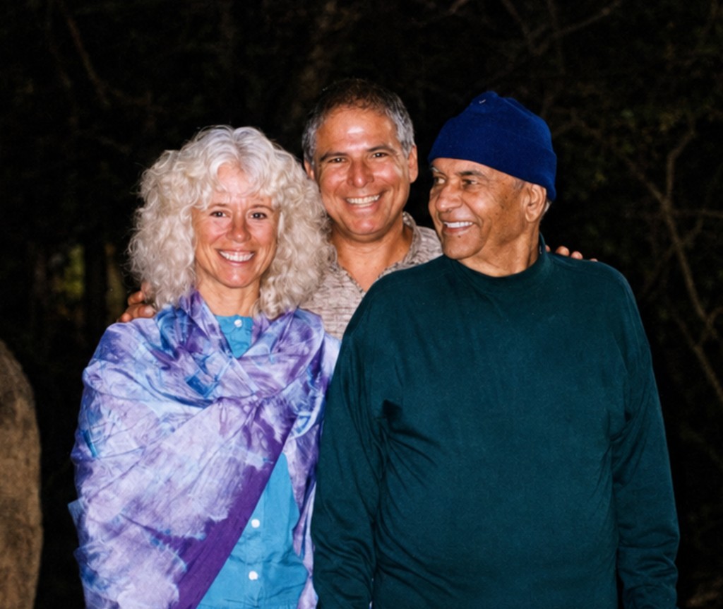 John David with friends of Papaji